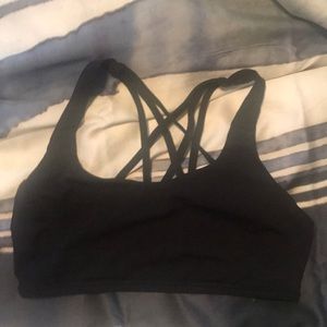 Lululemon black free to be bra